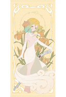 Madoka Magica Mami Tomoe: Flower Ver. Towel