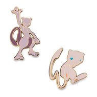 Pokemon Enamel Pin Set Mewtwo and Mew Pokemon Center