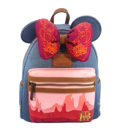 Disney Parks Mini Backpack Minnie Mouse Thunder Mountain Loungefly