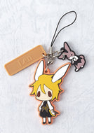 Alice in Musicland Rubber Keychain Kagamine Len Sunny Side Up