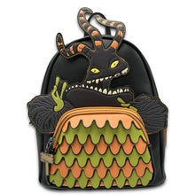 Load image into Gallery viewer, Nightmare Before Christmas Mini Backpack Harlequin Demon Loungefly
