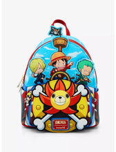 Load image into Gallery viewer, One Piece Mini Backpack Thousand Sunny Loungefly
