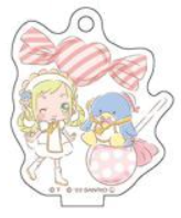 Load image into Gallery viewer, Ojamajo Doremi x Hapidanbui Acrylic Stand Sweet Treats Up Fields Sanrio

