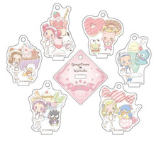 Load image into Gallery viewer, Ojamajo Doremi x Hapidanbui Acrylic Stand Sweet Treats Up Fields Sanrio
