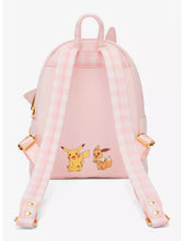 Load image into Gallery viewer, Pokemon Mini Backpack Pikachu &amp; Eevee Snacks Loungefly
