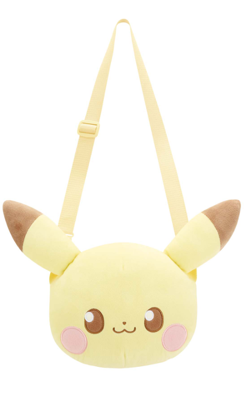 Pokemon Plush Shoulder Pouch Pikachu Pokepeace 2024 Banpresto
