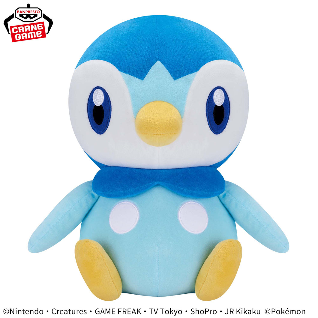 Pokemon Plush Piplup Mecha Mofugutto 2025 Banpresto