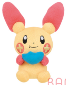 Pokemon Plush Plusle MoguMogu Time 2020 Banpresto