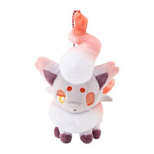 Load image into Gallery viewer, Pokemon Plush Keychain Zorua &amp; Hisuian Zorua Parallel Pairs Two-Plush Key Chain - Pokemon Center Japan
