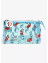 Load image into Gallery viewer, Ponyo Zipper Pouch Bubbles &amp; Ponyo's Siblings Clear AOP Our Universe
