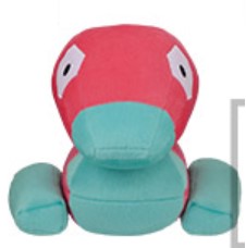 Pokemon Plush Porygon Korotto Manmaru 2018 Banpresto