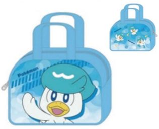 Pokemon Plush Bag Quaxly CharaCoro Maruyoshi