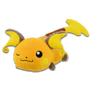 Pokemon Plush Raichu Dekkai Kutsurogi Time 2020 Banpresto