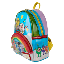 Load image into Gallery viewer, Rainbow Brite Mini Backpack &quot;Color Kids&quot; Light-Up Loungefly
