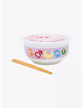 Load image into Gallery viewer, Sailor Moon Ramen Bowl with Lid &amp; Chopsticks Sailor Guardians
