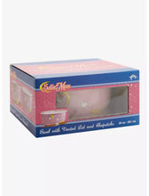 Load image into Gallery viewer, Sailor Moon Ramen Bowl with Lid &amp; Chopsticks Allover Print Just Funky
