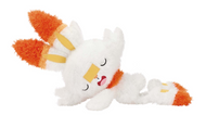 Pokemon Plush Scorbunny Kutsurogi Time 2025 Banpresto