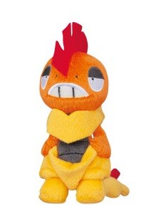 Pokemon Plush Keychain Scrafty My Pokemon Collection 2011 Banpresto