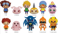 Load image into Gallery viewer, Digimon Series 2 3D Foam Figural Bag Clip Keychains
