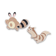 Pokemon Enamel Pin Set Sentret and Furret Pokemon Center