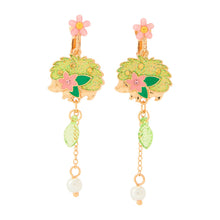Load image into Gallery viewer, Pokemon Earrings Shaymin (Clip On) Pokemon Center
