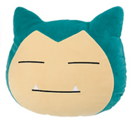 Pokemon Plush Cushion Snorlax Face 2019 Banpresto