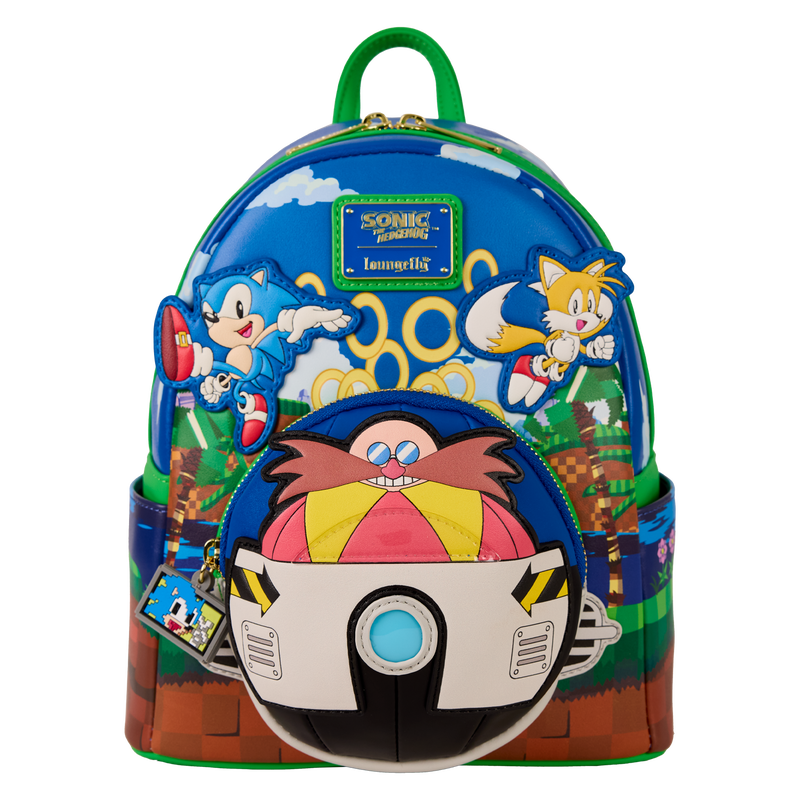 Sonic The Hedgehog Mini Backpack Sonic Light-Up SEGA Loungefly