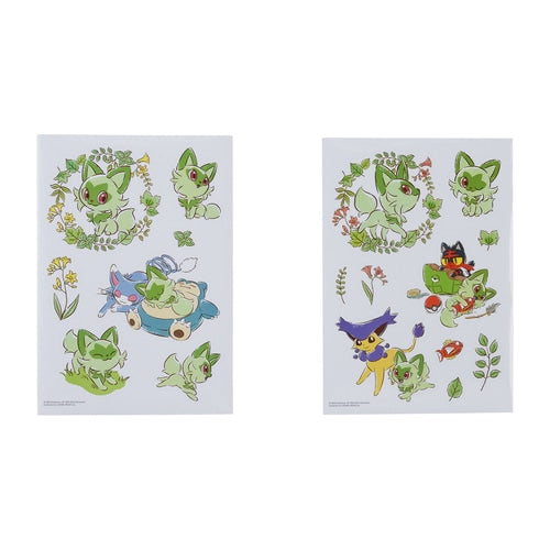 Pokemon Sticker Set Nya! Nya! Sprigatito Pokemon Center