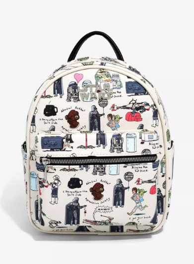 Star Wars Mini Backpack Comedic Character Illustrations