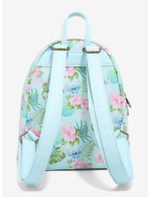 Load image into Gallery viewer, Disney Mini Backpack Stitch Scrump Tropical AOP Loungefly
