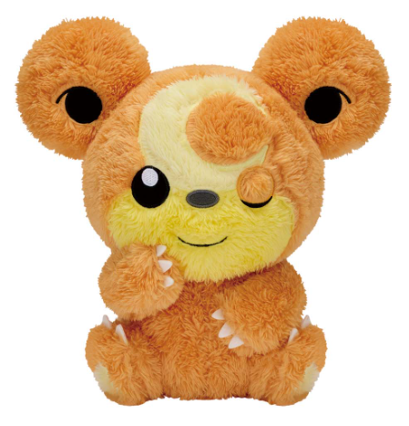 Pokemon Plush Teddiursa Hokkori Iyasare 2025 Banpresto