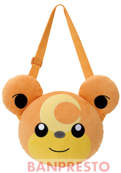 Pokemon Plush Shoulder Pouch Teddiursa 2022 Banpresto