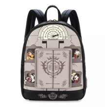 Load image into Gallery viewer, Disney Mini Backpack Mickey Mouse and Friends Hollywood Tower Hotel GITD Loungefly
