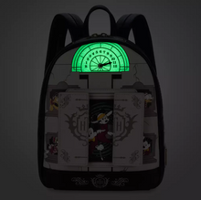 Load image into Gallery viewer, Disney Mini Backpack Mickey Mouse and Friends Hollywood Tower Hotel GITD Loungefly
