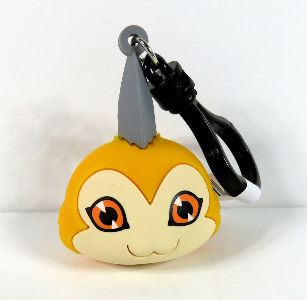 Digimon Series 2 3D Foam Figural Bag Clip Keychains