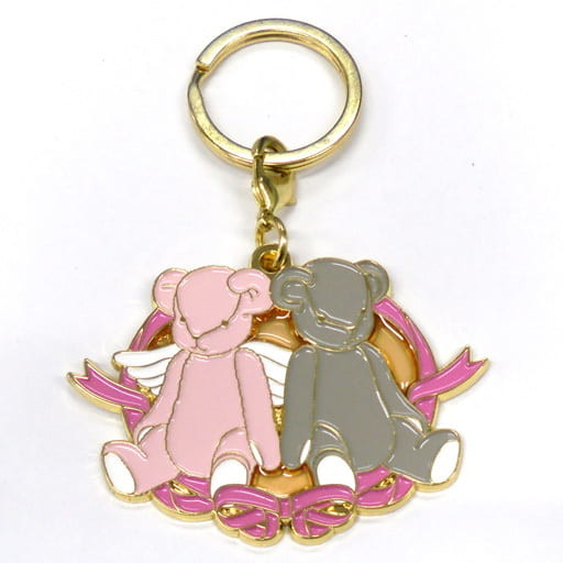 Cardcaptor Sakura Clear Card Keychain Stuffed Bears Stained Glass Ichiban Kuji G Prize Bandai