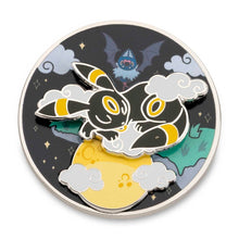 Load image into Gallery viewer, Pokemon Enamel Pin Umbreon Peaceful Dreams Spinning Scene Pokemon Center
