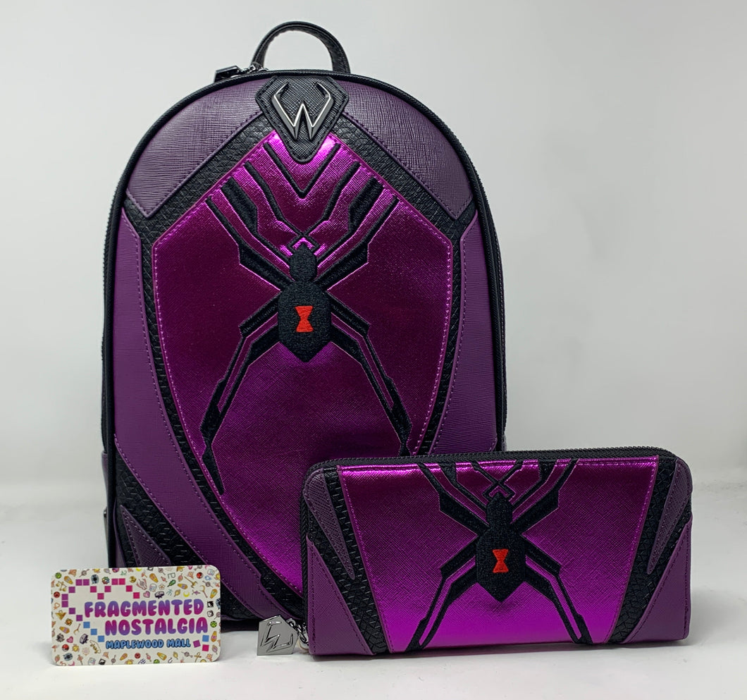 Overwatch Mini Backpack Wallet Set Widowmaker Loungefly
