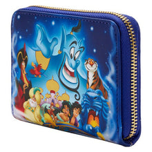 Load image into Gallery viewer, Disney Wallet Aladdin and Cast 30th Anniversary Loungefly

