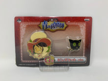 Load image into Gallery viewer, Blue Exorcist Enamel Pin Set Mephisto and Coal Tar Ichiban Kuji G Prize Banpresto
