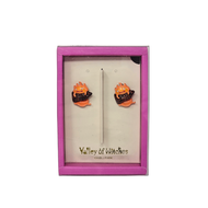 Studio Ghibli Earrings Calcifer Howl's Moving Castle Ghibli Park - Valley of Witches [Pierced]