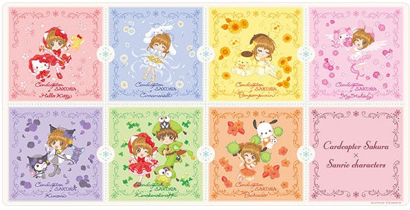 Cardcaptor Sakura x Sanrio Rubber Mat Sakura and Syaoran Flower ver.
