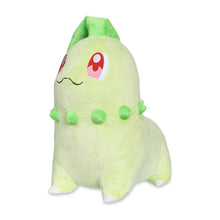 Load image into Gallery viewer, Pokemon Plush Chikorita Pokedex-Size 17 ¾ In. Pokemon Center
