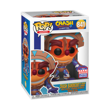 Load image into Gallery viewer, Crash Bandicoot Figure Crash in Mask Armor Pop! Games 841 FunKon Summer 2021 Exclusive Funko
