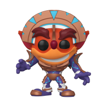 Load image into Gallery viewer, Crash Bandicoot Figure Crash in Mask Armor Pop! Games 841 FunKon Summer 2021 Exclusive Funko
