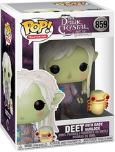 Load image into Gallery viewer, The Dark Crystal: Age of Resistance Figure Deet with Baby Nurlock GITD Pop! Television 859 Funko
