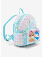 Load image into Gallery viewer, Pokemon Mini Backpack Eevee and Piplup Besties Loungefly
