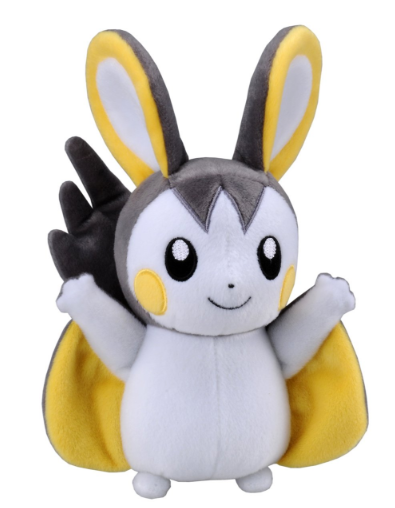 Pokemon Plush Emolga Best Wishes 2011 Takara Tomy