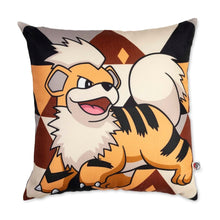 Load image into Gallery viewer, Pokemon Home Accents Throw Pillow Cover Growlithe Pokemon Center

