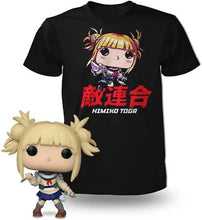 Load image into Gallery viewer, My Hero Academia Figure + T-shirt Himiko Toga Unmasked Size L Funko Pop!
